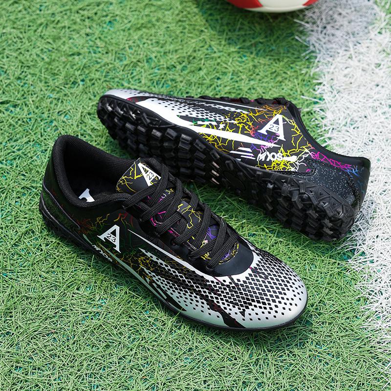 Мужские футбольные бутсы подростковые дышащие футбольные бутсы профессиональная игровая — фото 6