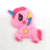 Cute Cartoon Unicorn Flower Clog Buckles - Removable & Soft Rubber Garden Shoe Decorations