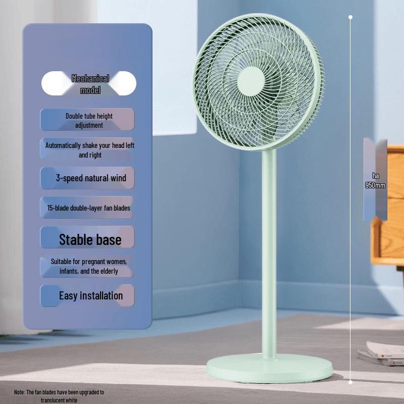 ZISIZ 14-inch Silent Remote Control Circulation Fan