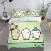 Ensemble Housse de Couette Confortable en Polyester Motif Dessin Animé Avec Housse de Couette et Taies d'Oreiller Tailles King Queen Twin Pour Garçons Filles et Enfants