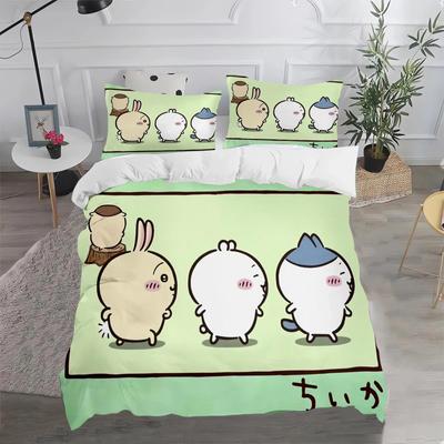 Juego de Funda Nórdica Cómoda de Poliéster con Dibujos Animados con Funda Nórdica y Fundas de Almohada Tamaños King Queen Twin Para Niños Niñas y Niños