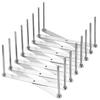Stainless Steel Dish Rack Organizer with Drainage Retractable Dish Stand Foldable Space Saving Utensil Holder Kitchen