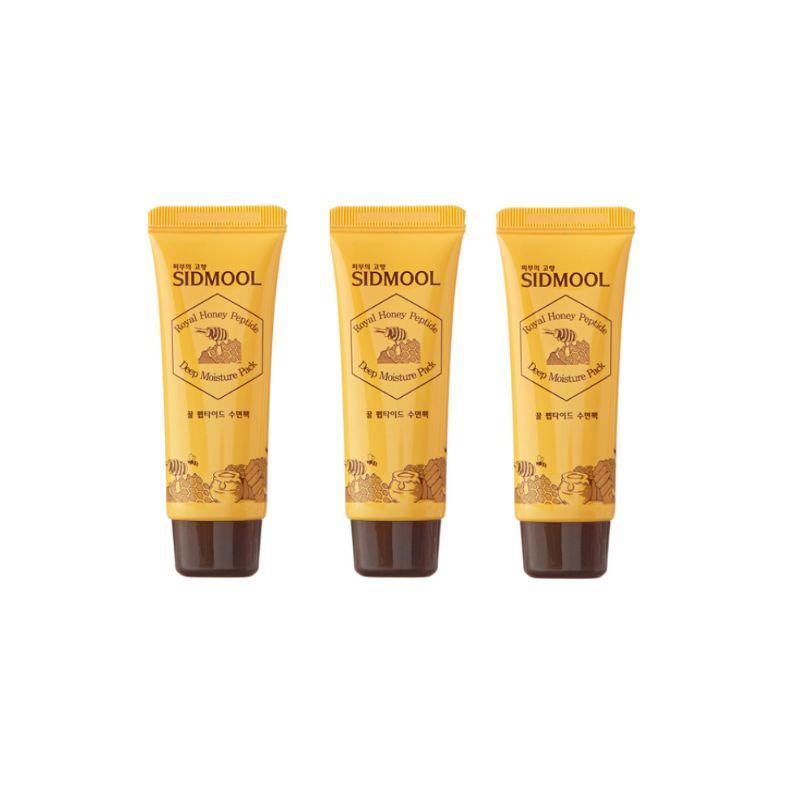 SIDMOOL Royal Honey Peptide Deep Moisture Sleeping Pack - 40ml (Bulk Set Options)