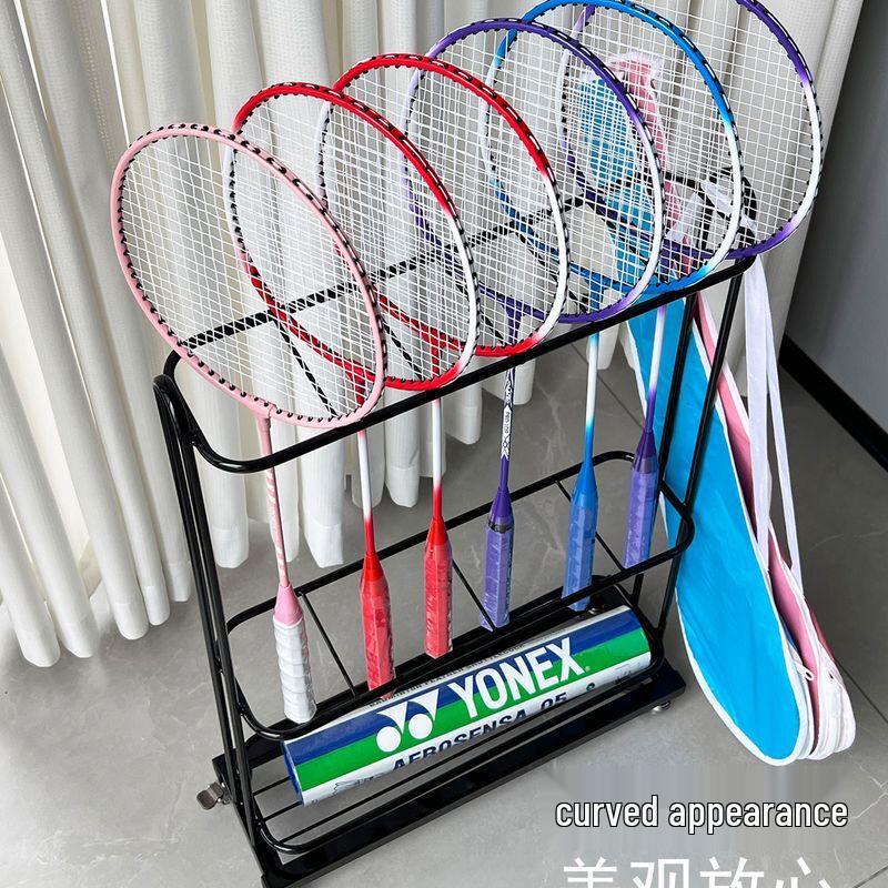 Portable Badminton Racket Storage Stand
