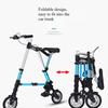 10 Inch ABike Folding Bike 8 Inch Mini Portable Pedal Bicycle Ultra Compact Lightweight Commuter Bike