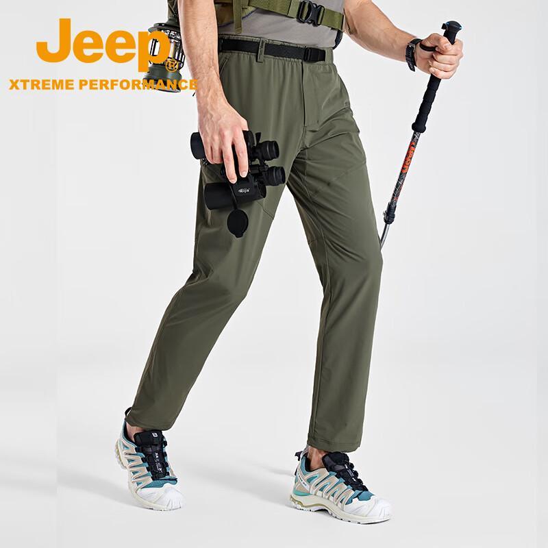 Jeep Men's Outdoor Waterproof Cool-Touch Hiking Pants