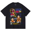 230 Gsm 100% Cotton Dragon Ball V40 Goku Capsule Print Unisex Heavy Cotton T Shirt