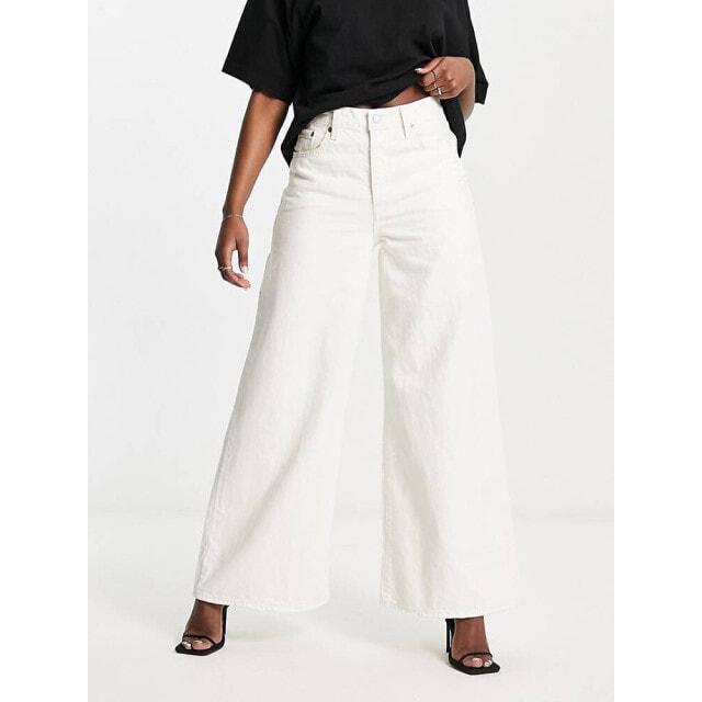 

Белые расклешенные джинсы Levi s XL