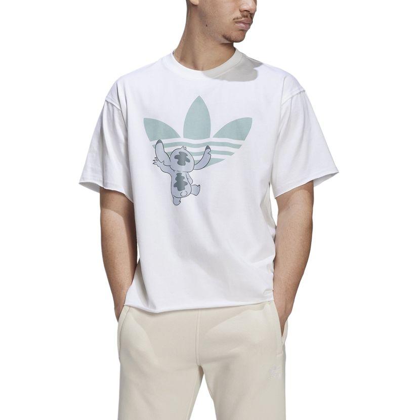 Adidas Originals x Disney Stitch T Shirt Unisex White HT3950