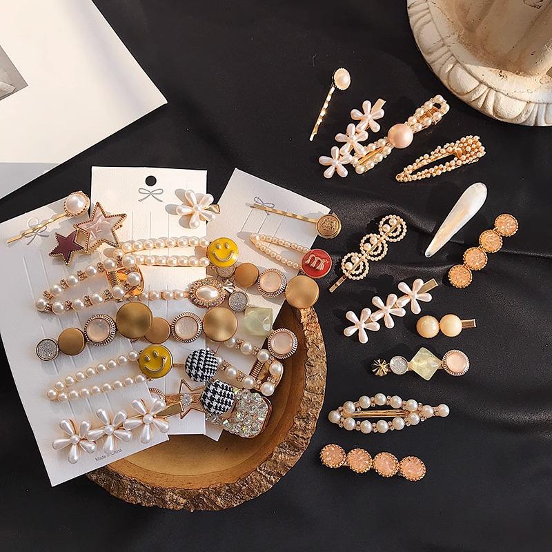 Korean Minimalist Pearl Hair Clip for Girls: Elegant Y2K Style