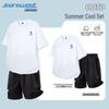 Jeanswest Men's Summer Ice Silk Sports Set