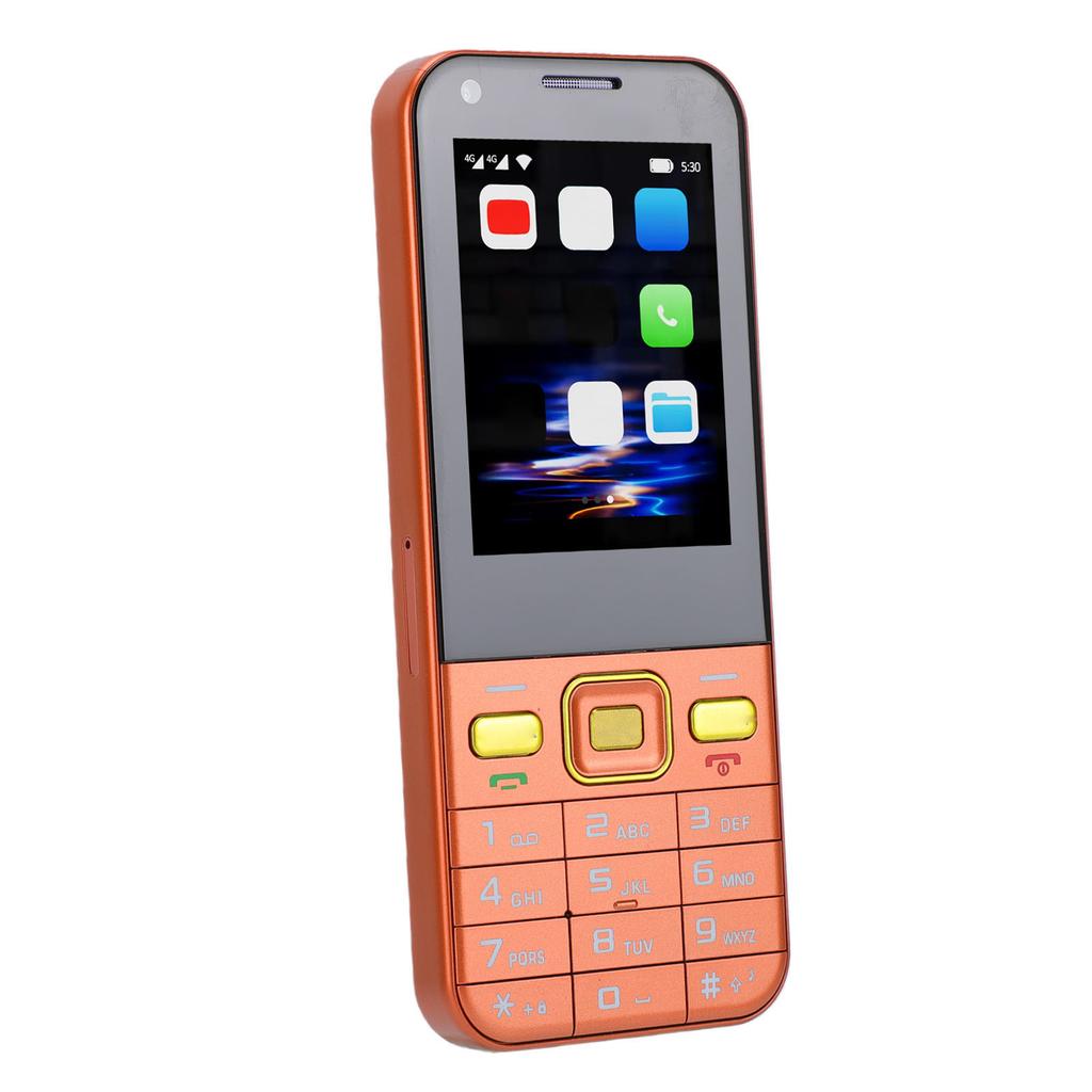 4G LTE Unlocked Mobile Phone for Seniors 2.8 Inch Touch Screen 2GB 16GB Dual SIM Dual Standby Support App Download WiFi