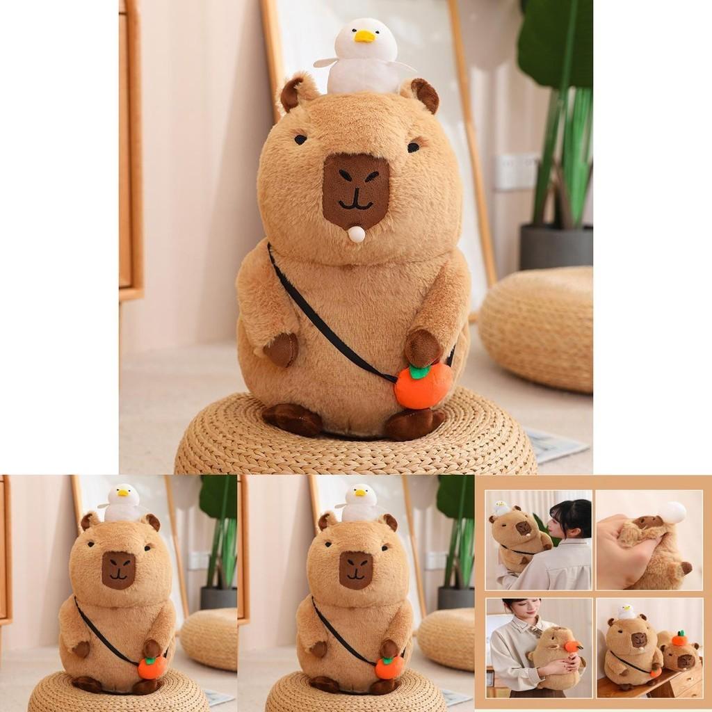 Cute Capybara Plush Toy Adorable And Soft Stuffed Animal Pillow Doll Perfect Gift For Kids