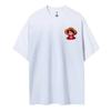 One Piece Animation Derivatives Luffy Printing Top Mens and Womens Summer Fashion Breathable Street Y2K Shortsleeved TShirt