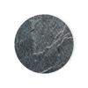 Round Absorbent Ceramic Stone Coasters Set with Cork Base Marble Coasters for Table Housewarming Gift for Home Decoration