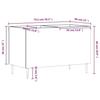 VidaXL Armoire à disques sonoma gris 74,5x38x48 cm bois d'ingénierie 831722