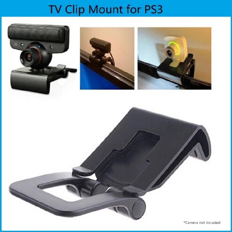 Lightweight Adjustable TV Clip ABS Mount Holder Stand for  Move Eye Camera