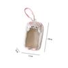 Ins Style Kawaii Cartoon Dog Cat Portability Toy Bag Soft Plush Doll Bag Girl With Pendant Cartoon Backpack Student Display Bag