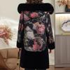 Wear On Both Sides Plus Size Middle-aged Women's Long Faux Fur Coat Winter Outerwears Hooded Elegant Thick Warm Fur Jackets for Women Clothes