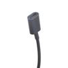 USB C Female to Male Splitter Charging Cable Multi Device Support 5V 3A Output Plastic Housing Compact 50cm Length