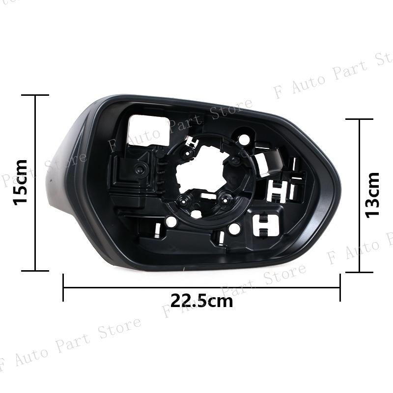 Para Toyota Camry V70 8ª 2018- Ala de Coche Puerta Lateral Exterior Carcasa Embellecedora de Marco de Espejo Retrovisor