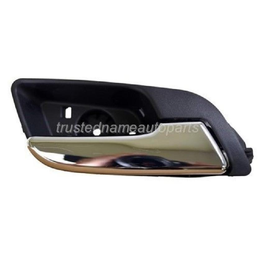Interior Door Handle Chrome Blk RH Fit Aveo Equinox Impala Malibu Sonic Terrain