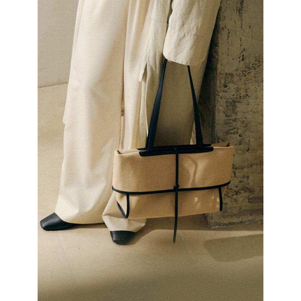 Bolso de Lona con Diseño de Nicho Pequeño para Mujer, Lujo Ligero, para Viajes Diarios Ligeros, Bolso de Hombro de Gran Capacidad