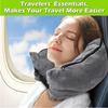Fillable Travel Neck Pillow Comfortable Neck Pillow Storage Bag Portable U-Shaped Pillow  Car