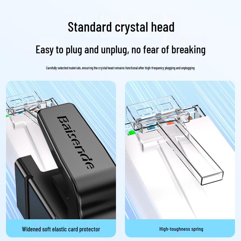 Baisende Cat6 Gigabit Ethernet Patch Cable