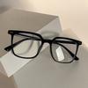 Glasses B310 Square Large Frame Rivets Retro Trend Matching Flat Glasses