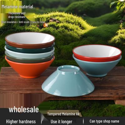 Commercial Melamine Bowl for Catering, Restaurants, and Hotels - Ideal for Rice, Soup, and Sauces