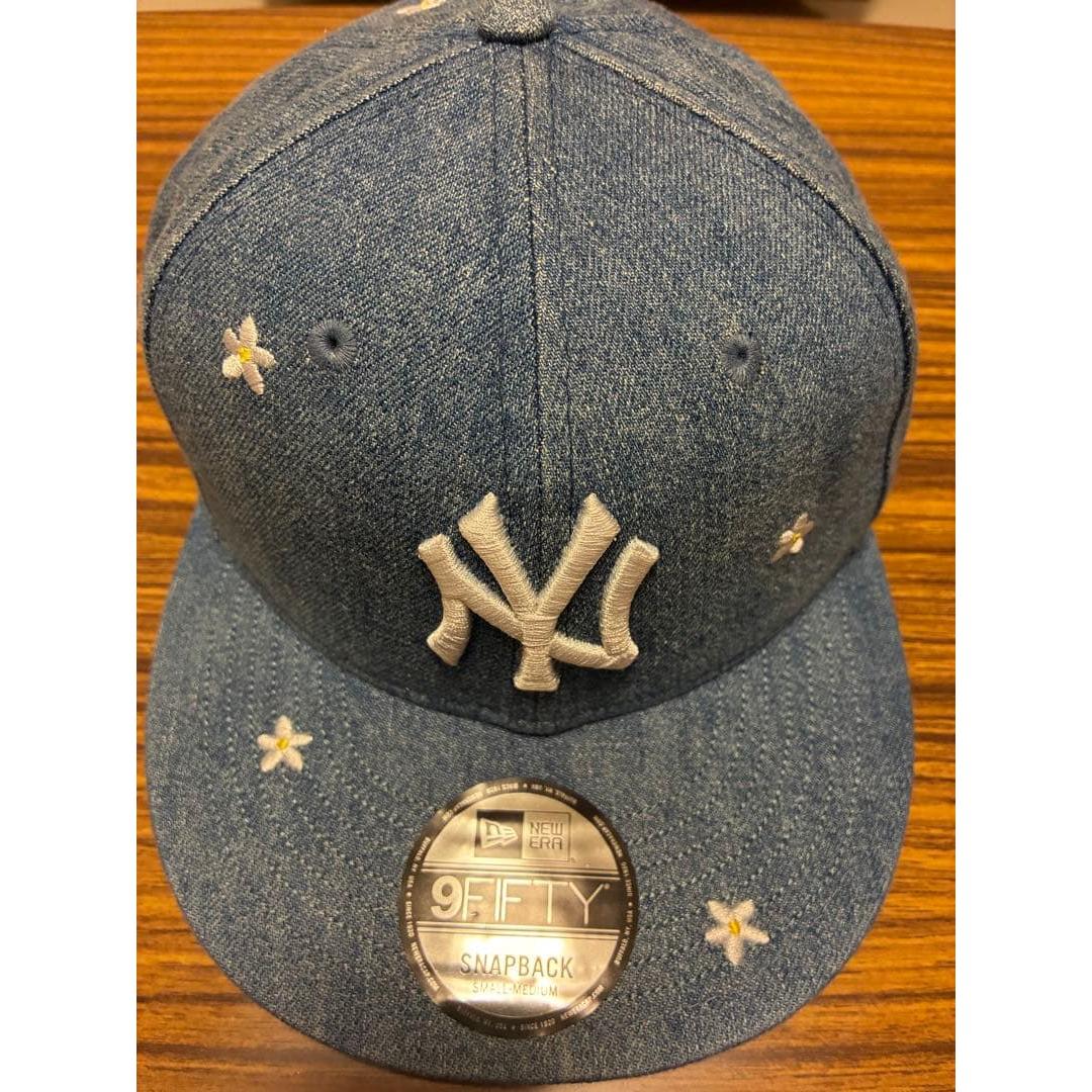 Used New Era 9FIFTY NY Yankees Denim Cap