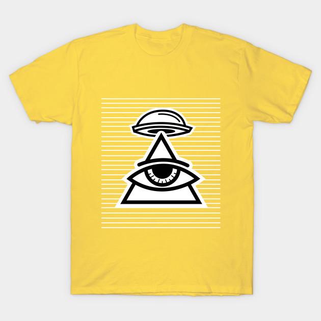 

Unisex Fashion TShirt Illuminati Ufo Print TShirt Plus Size S-5XL T-Shirt 100%Cotton Tops O Neck Short Sleeve Tees 4XL жовтий