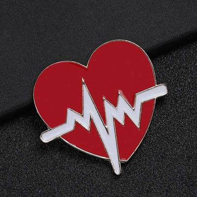 Metal Badge Creative Brooch