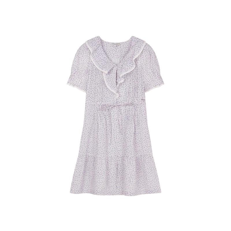 Teenie Weenie Bear Ruffle Floral French Tea Dress