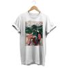 Vintage Japanese Culture Scenery T-shirt, Retro Japan Style Clothing, Cherry