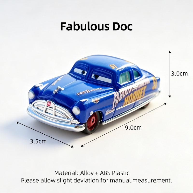 Cars Lightning McQueen Mater Sally Doc Hudson Chick Hicks Ramone Fillmore Diecast Alloy Toy Car Model For Kids Collection Gift