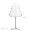 Large Capacity Crystal Glass Wine Glasses Nordic Luxury Small Man Waist Goblet Household High-end Wine Ware