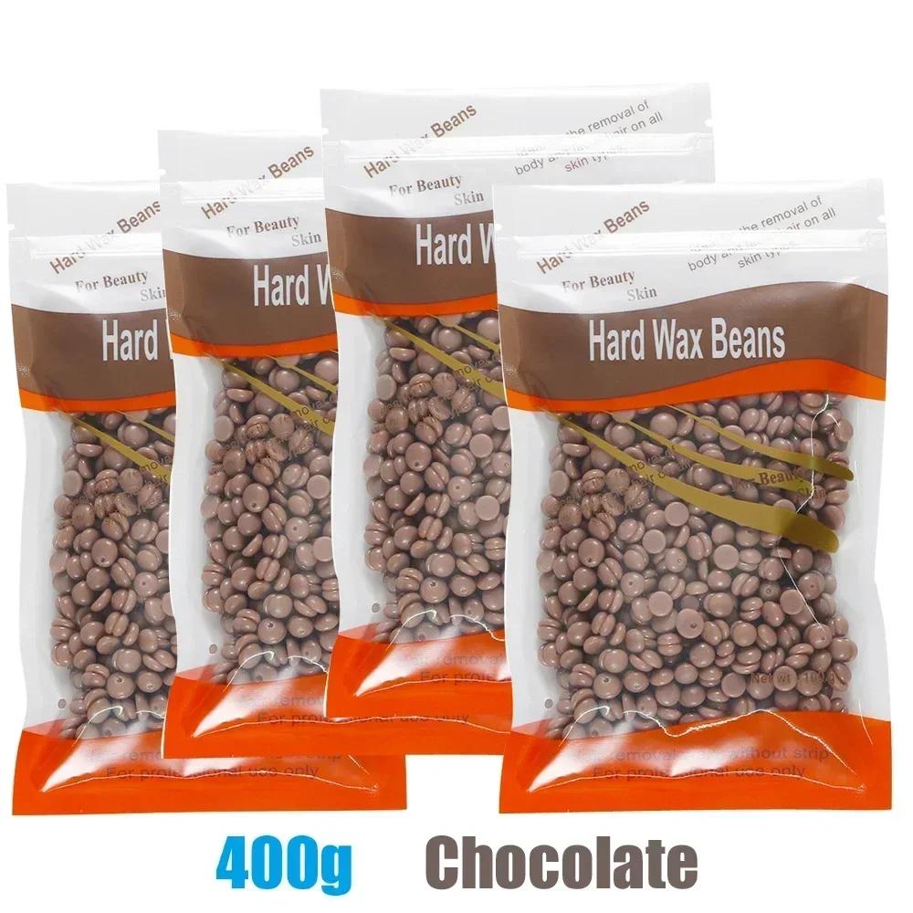 400/300/200g Waxing Wax Beans for Hair Removal Full Body Hot Film Hard Depilatory Wax Beads for Wax Heater Machine