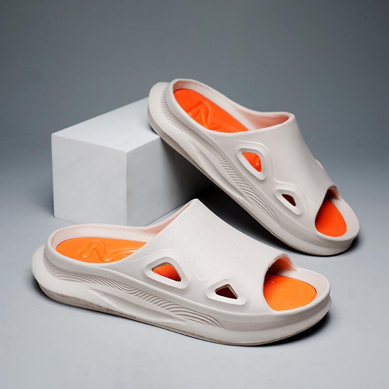 

Сандалии для подростков с нескользящей, дезодорирующей мягкой подошвой для спорта на открытом воздухе и домашнего комфорта 45/46 хаки