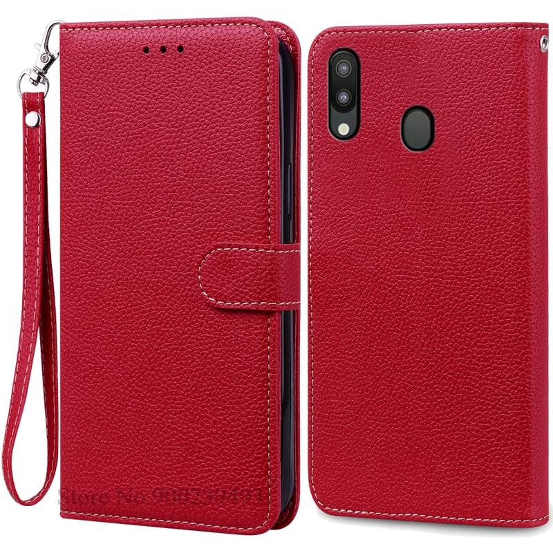 For Samsung Galaxy M20 Case SM-M205F SM-M205FN SM-M205G SM-M205M SM-M205N For Samsung M20 M 20 Flip Leather Wallet Phone Cases