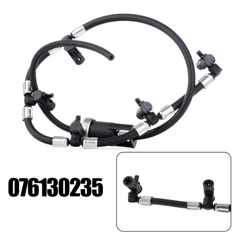 Bränsleretur läckageslang för 2008-2016 076130235 Injektorslang Rörledning med sensor Läckagereturledning