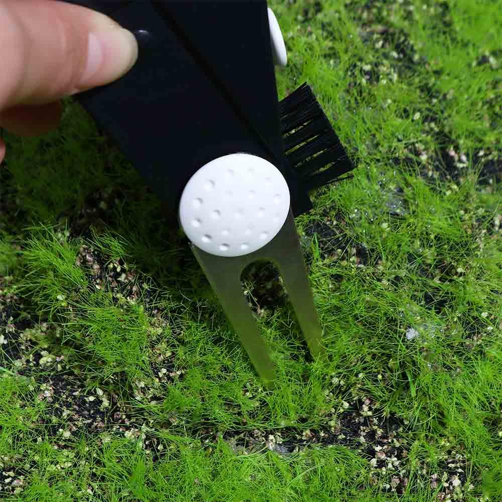 Switchblade Tool Ball Fork Green Fork Golf Pitch Accessories Golf Divot Repair Tool Score Counter