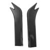 2 Stück Auto Stoßstange Hinten Lippe Diffusor Splitter Seitenschweller Canard oder mit Befestigungsschrauben