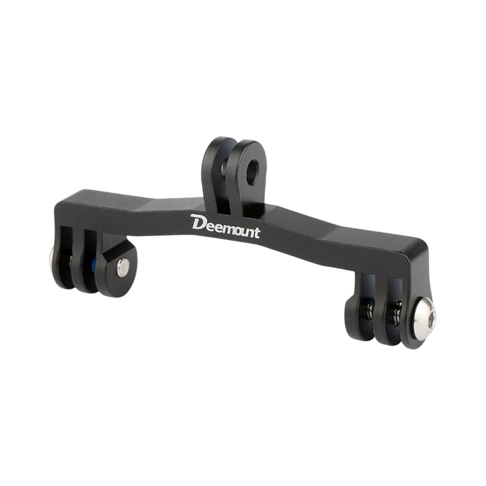 

Крепление-расширитель на руль велосипеда – Многофункциональный кронштейн для видеорегистраторов, фар и устройств, совместимых с GoPro One Size чёрный