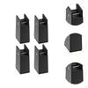 4 Pack Bed Leg Risers, Furniture Riser Blocks, Height Extensions for Desk Table, Living Room