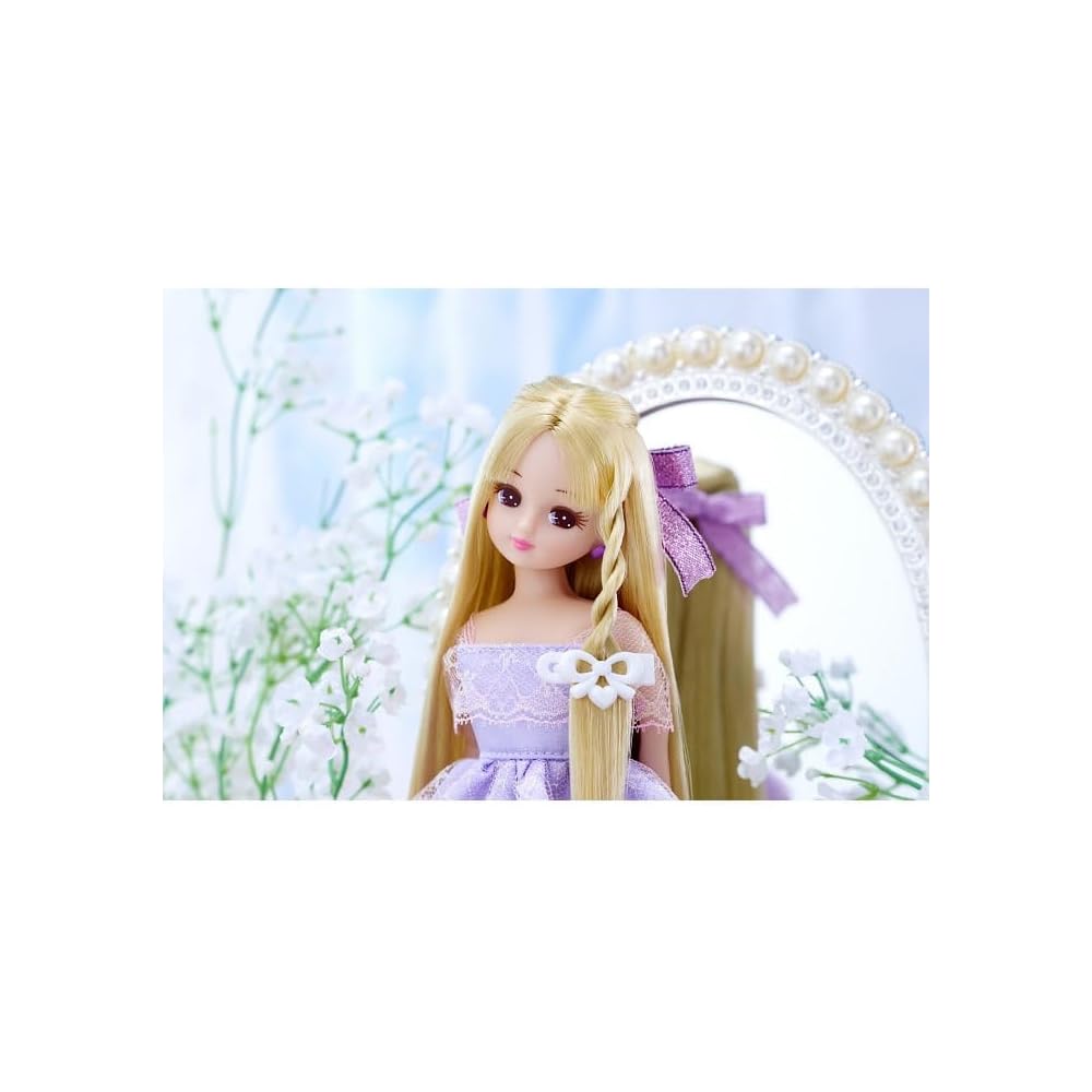 Takara Tomy Licca-chan Doll LD-12 Long Hair Fashion Set Dress-Up Toy for Kids Ages 3 and Up