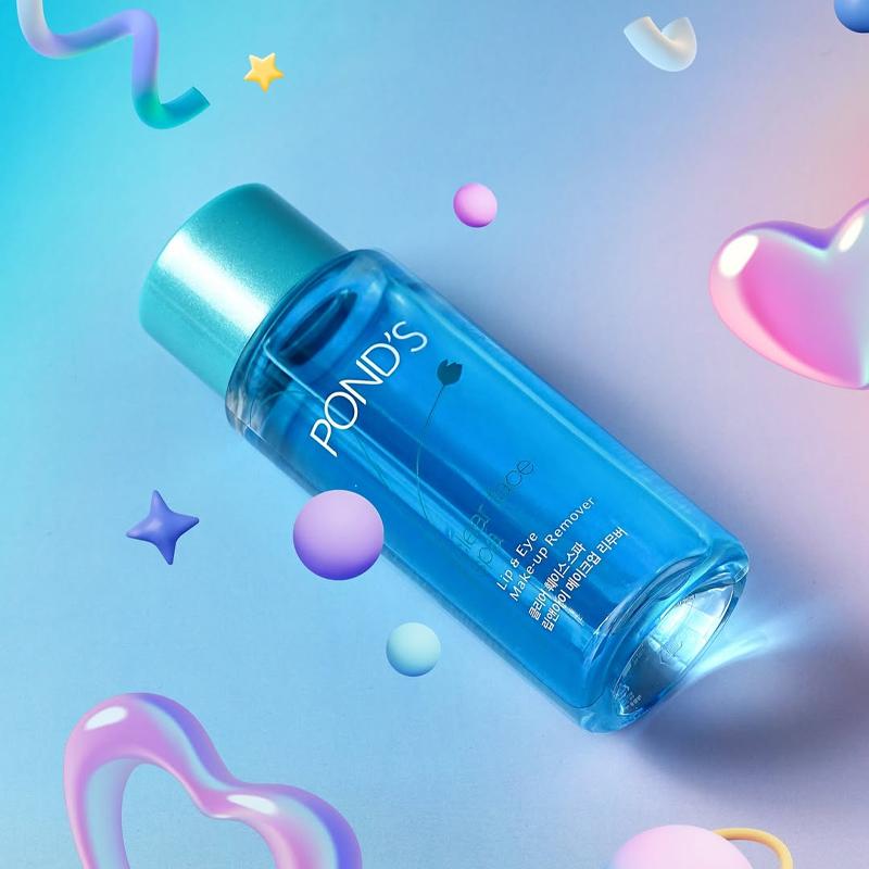 [POND'S] Clear Face Spa Lip & Eye Make-up Remover 300ml