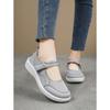 New Breathable Casual Shoes for Women In Summer Soft Soled Non Tiring Velcro Shoes
