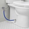1/2in Flexible Hose High Pressure Faucet Toilet Hose Blue Water Heater Inlet Hose Bathroom